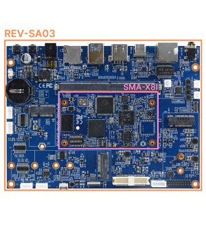 REV-SA03 + SMA-X8I image